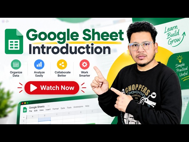 Google Sheets Full Introduction in Hindi | Learn Google Sheets from Basics | The Coding Box