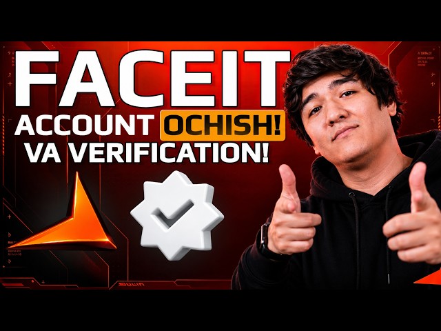 FACEIT Akkaunt Ochish va Verification Qilish (2026)