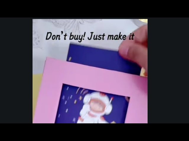 DIY (Paper works) How to Make Frame and Flower 💐