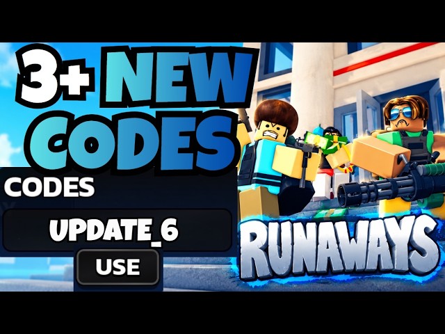 *NEW* ALL NEW WORKING CODES FOR RUNAWAYS IN SEPTEMBER 2026! (NEW UPDATE 6 CODES) | ROBLOX RUNAWAYS