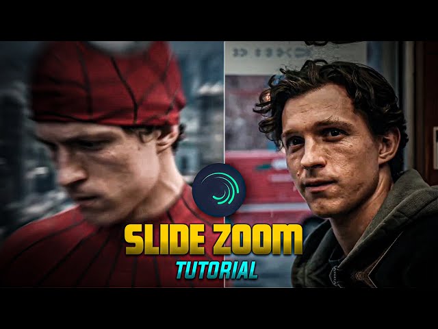Pro Slide Zoom In Effect in Alight Motion | Clean & Smooth Edit.