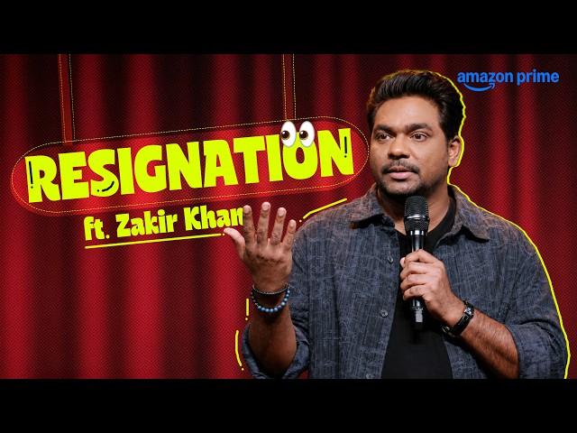 Resignation Story 🤭| @ZakirKhan | Stand Up Comedy | Zakir Khan: Delulu Express | Prime Video India