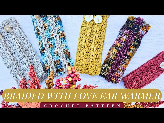 Crochet an Ear Warmer | An in-depth tutorial for beginners 
