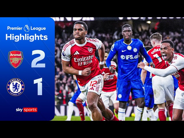 Set-pieces restore five-point Arsenal lead! 📈 | Arsenal 2-1 Chelsea | Premier League highlights