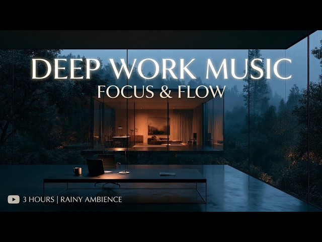 Deep Work Music - Coding Music And Deep Concentration Music For Software Developer Focus