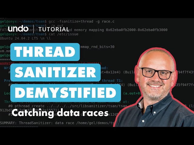Debugging Race Conditions in C++ & C Programming with ThreadSanitizer (TSan)