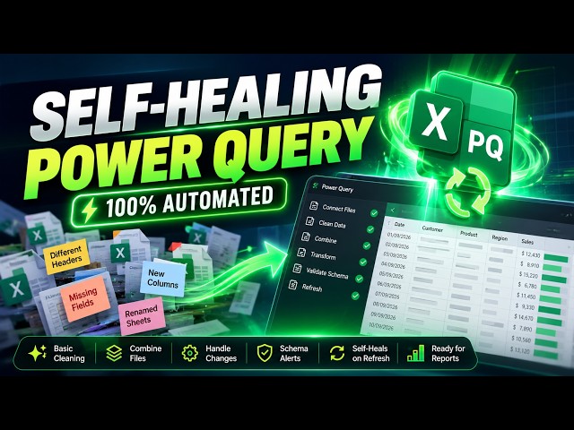 Don’t Just Use Power Query — TEACH IT! (Automate Messy Excel Data)