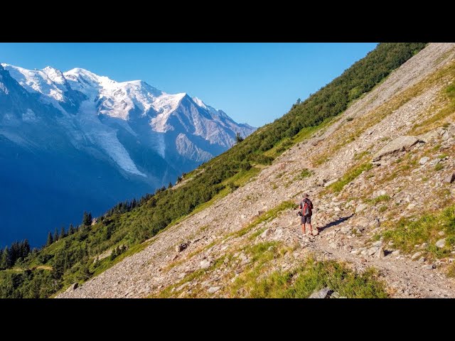 Tour du Mont Blanc | Swiss, French, Italian Alps | Meditating & Relaxing Documentary