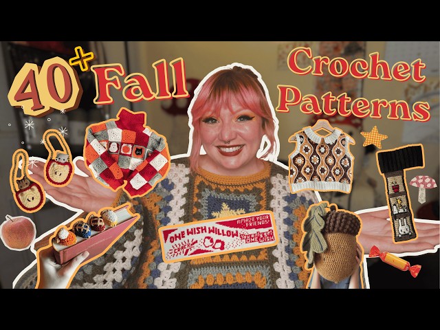 fantastical fall crochet patterns to punkin spice up ya life (with links!!)
