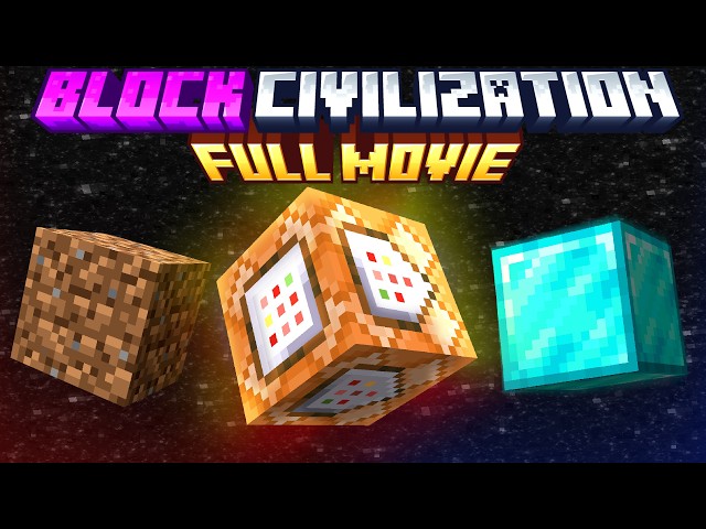 Minecraft, but I survive in BLOCK CIVILIZATION [FULL MOVIE]