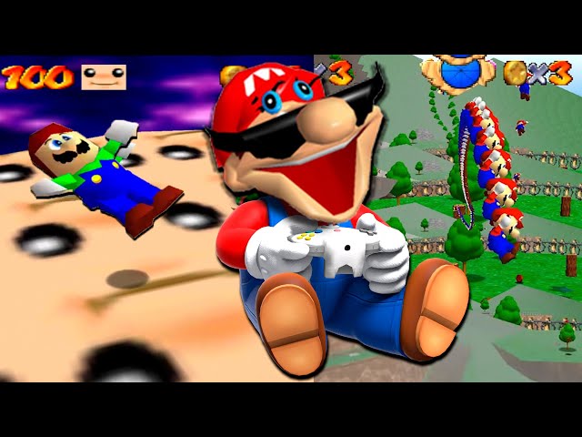 Mario Plays Cooked SM64