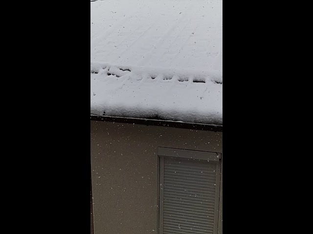 Slow motion - Snowing