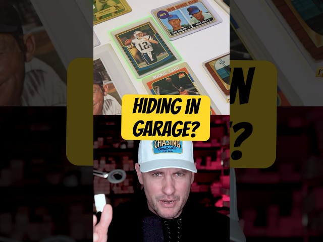 A Sports Card TIME CAPSULE in garage?