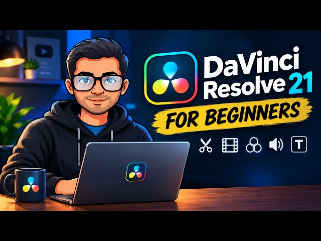 DaVinci Resolve 21 for Beginners – Full Video Editing Tutorial