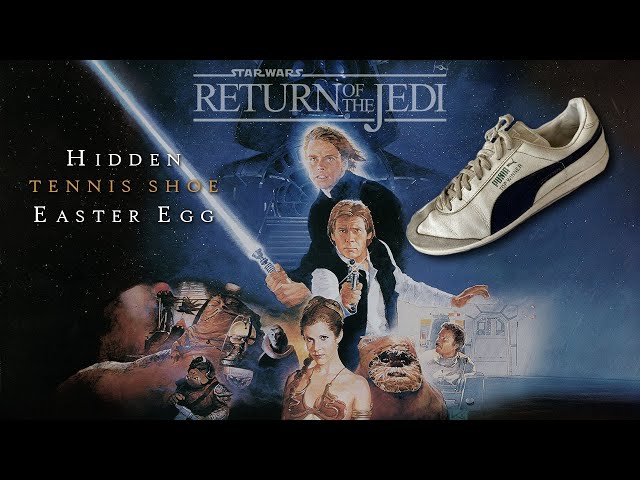 Return of the Jedi: Tennis Shoe Easter Egg