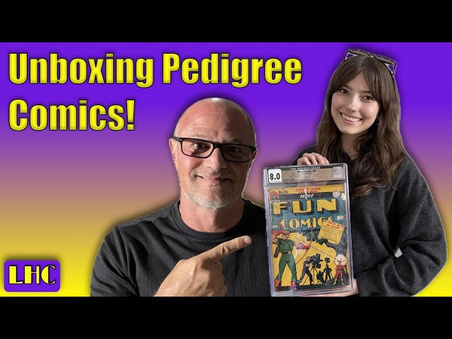 Graded Golden Age Gems: Unboxing Pedigree Comics Haul!