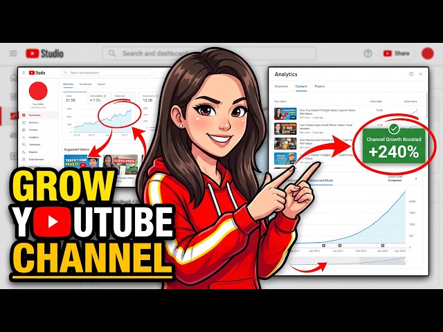 how to use youtube analytics to grow youtube channel