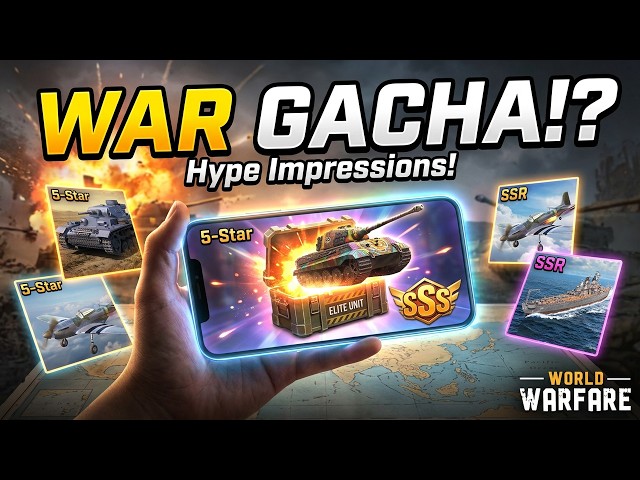 World Warfare: WW2 Tactic Game - Hype Impressions/War Gacha