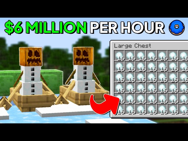 Fastest Snow Farm | Donut SMP