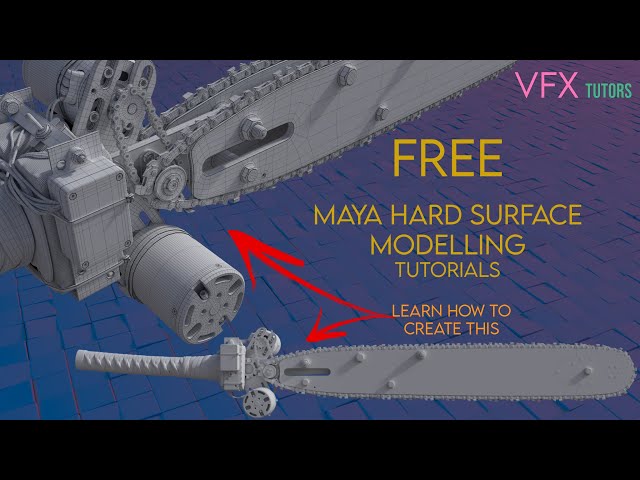 FREE Hard Surface Modelling For Production FULL TUTORIAL