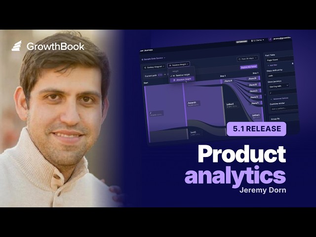 Product Analytics in GrowthBook 5.1 | SQL Explorer, Dashboards, Funnels, Journeys