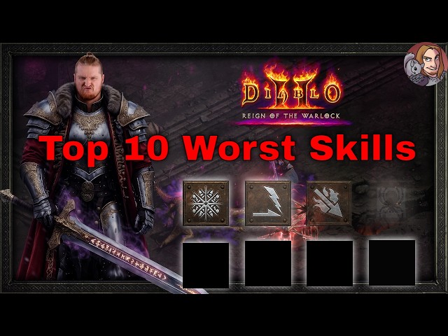The Top 10 Worst Skills In D2R RotW (Bonus Runner Up Skill!)
