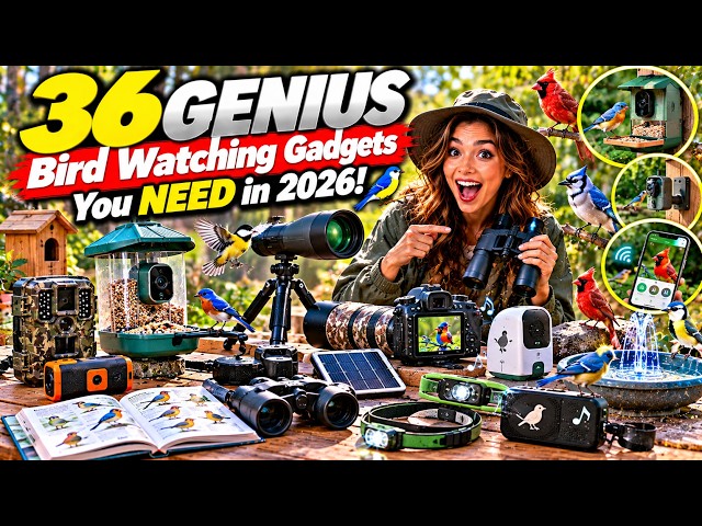 36 GENIUS Bird Watching Gadgets You NEED in 2026!