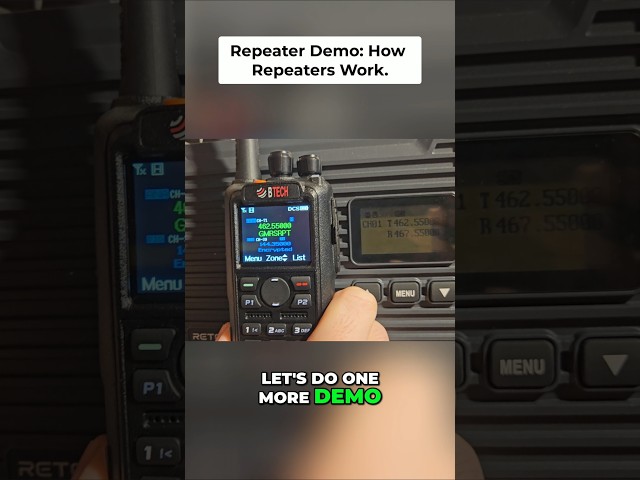 Demo of How Repeaters Work