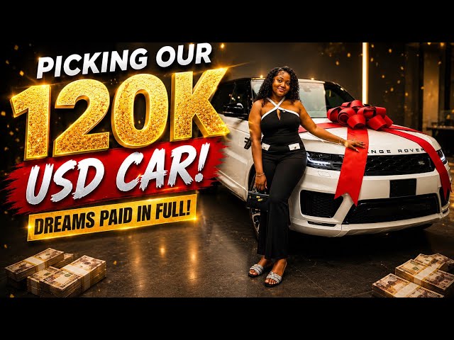 Picking our 120k usd car paid in cash || driving it for the first time