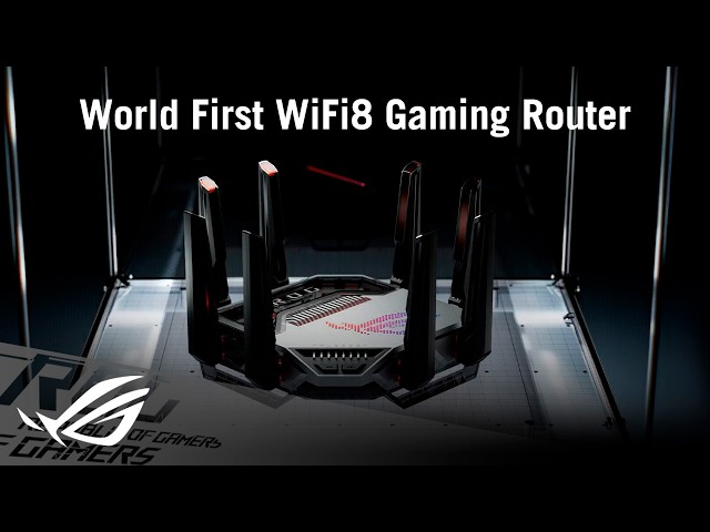 World's First WiFi 8 Gaming Router - ROG Rapture GT-BN98 Series | ROG