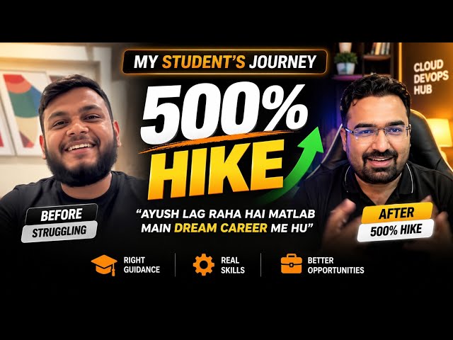 How He Got a 500% Salary Hike After Learning DevOps 