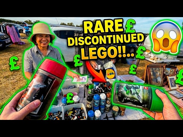 She Had So Many Bionicle's .. True British CarBoot POV.