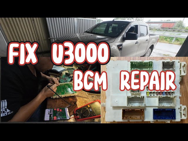 Fixing U3000 Error – BCM Software Repair on Ford Ranger & Mazda BT-50 | Headlight Failure Solution