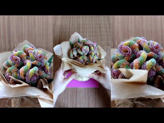 Candy Flower Bouquet for Valentine’s / Birthday | Budget-Friendly Handmade Gift
