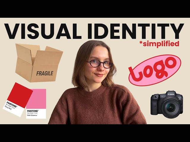 Brand Visual Identity Guide in 20 minutes | branding theory ep.3, visual identity, brand guidelines