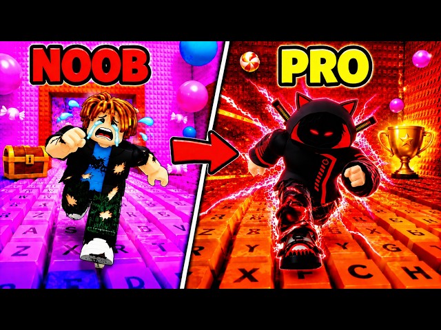 Noob To Pro Max Speed Reached 😱 +1 Speed Keyboard Escape | Roblox
