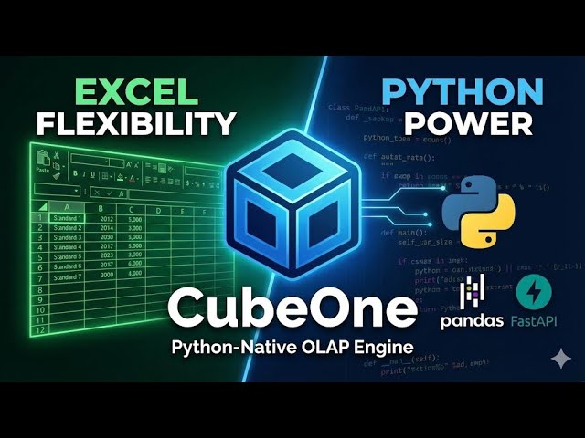CubeOne: The Python-Native OLAP Engine | Escaping Excel Hell with Open Source