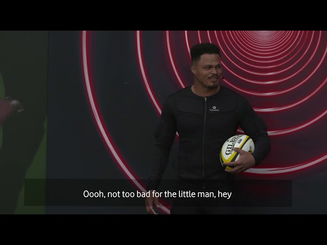 Vodafone demonstrates 5G by rugby tackling someone | TechForge Media