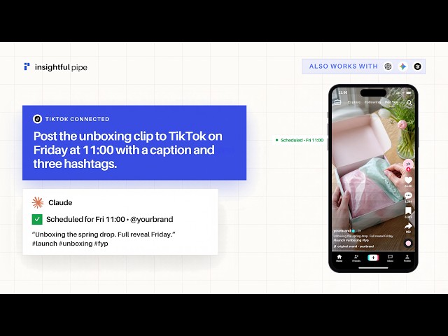 Claude Opus 5.5 Turns ONE Prompt Into Published & Scheduled TikToks