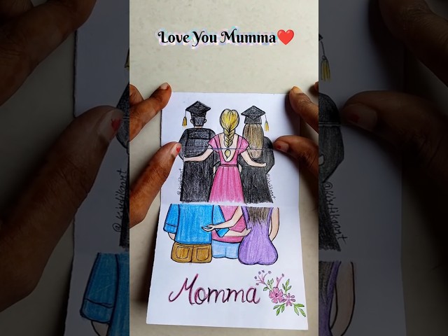mother love never dies 🥹❤️#motherlove #drawing #art #shorts #story