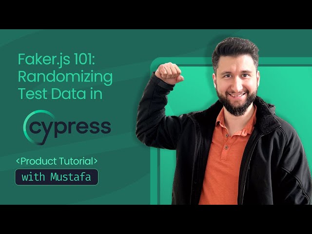 6. Faker.js 101: A Beginner's Guide to Randomizing Test Data in Cypress