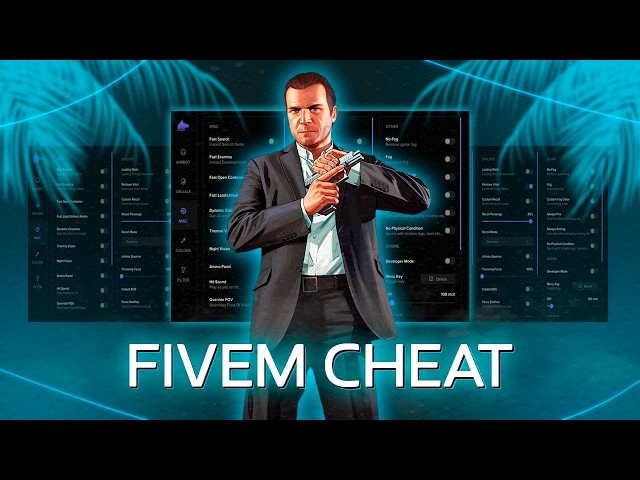UNDETECTED FIVEM CHEAT ("ESP" + "Aimbot") [FREE DOWNLOAD] ⚡