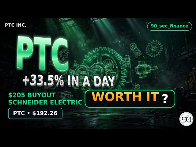Deep Dive - PTC at $192: $205 Buyout, +34% in a Day — Still a Buy?