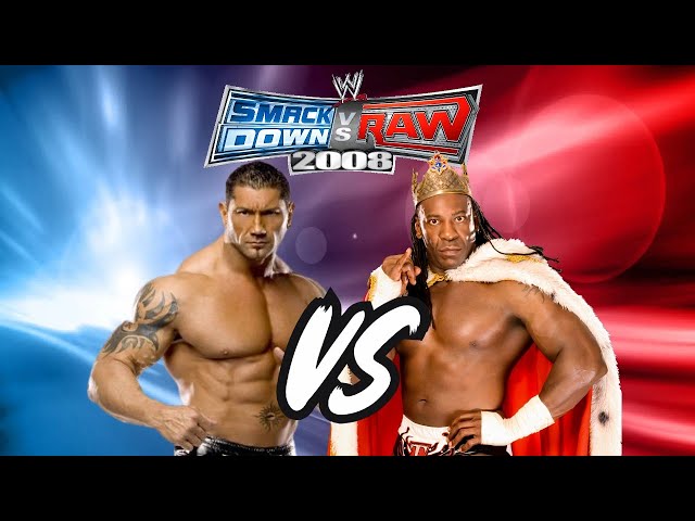 Viper12's WWE Smackdown vs Raw 2008 Mod Matches Batista vs King Booker
