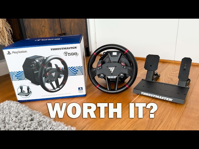 Thrustmaster T598 Unboxing + Review | BEST Budget DD PS5 Racing Wheel?