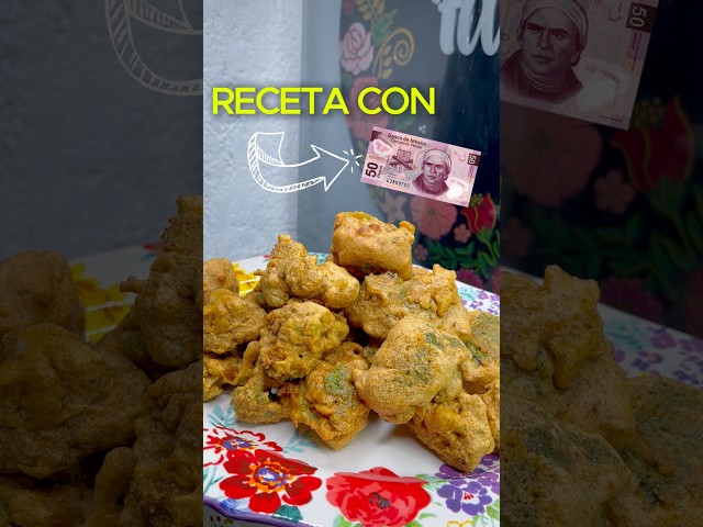 RECETA CON $50 PESOS 😱 ¡MÁS BARATO, IMPOSIBLE! 💸 #shorts #shortvideo