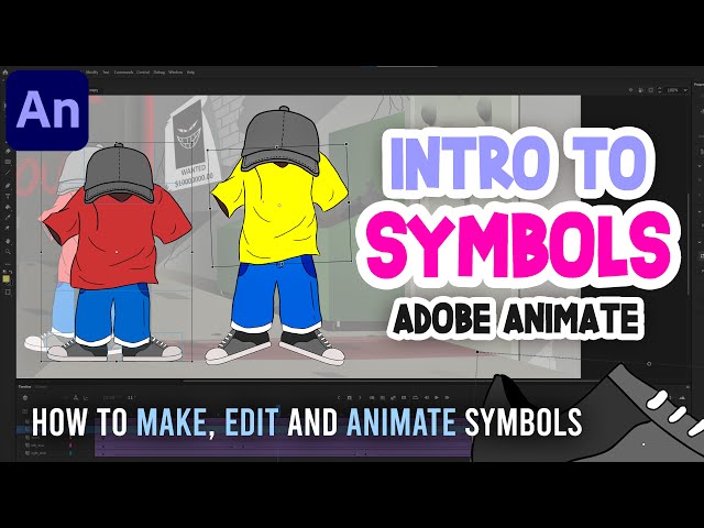 Introduction to Symbols in Adobe Animate CC | Tutorial for Beginners