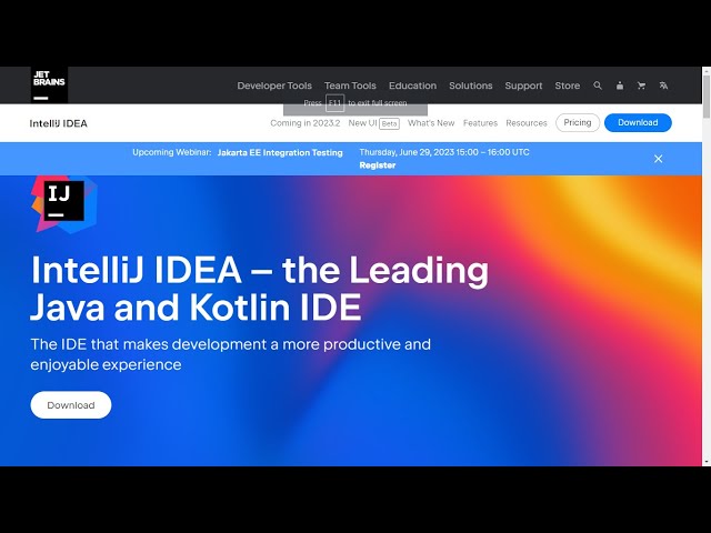 How to Install Intellij Community on a Windows Computer