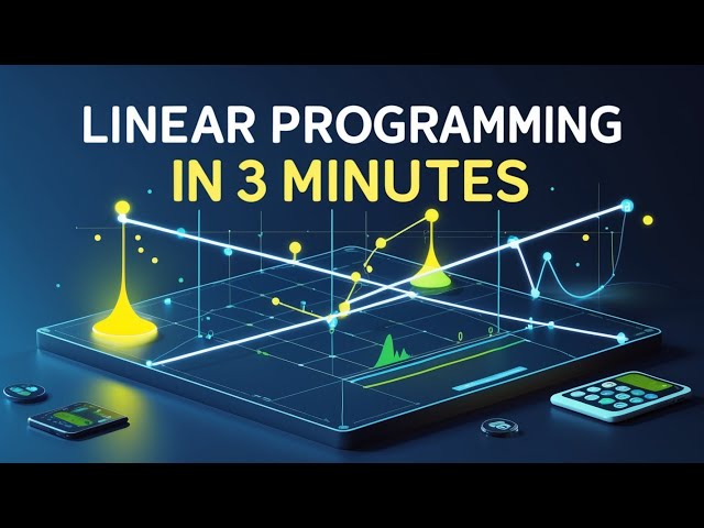 Linear Programming in 3 Minutes