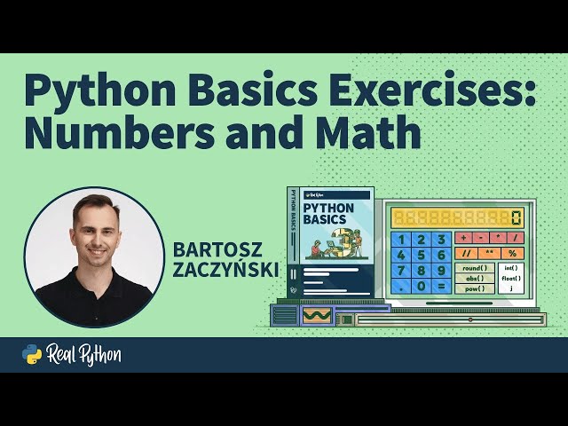 Numbers and Math Practice: Python Basics Exercises